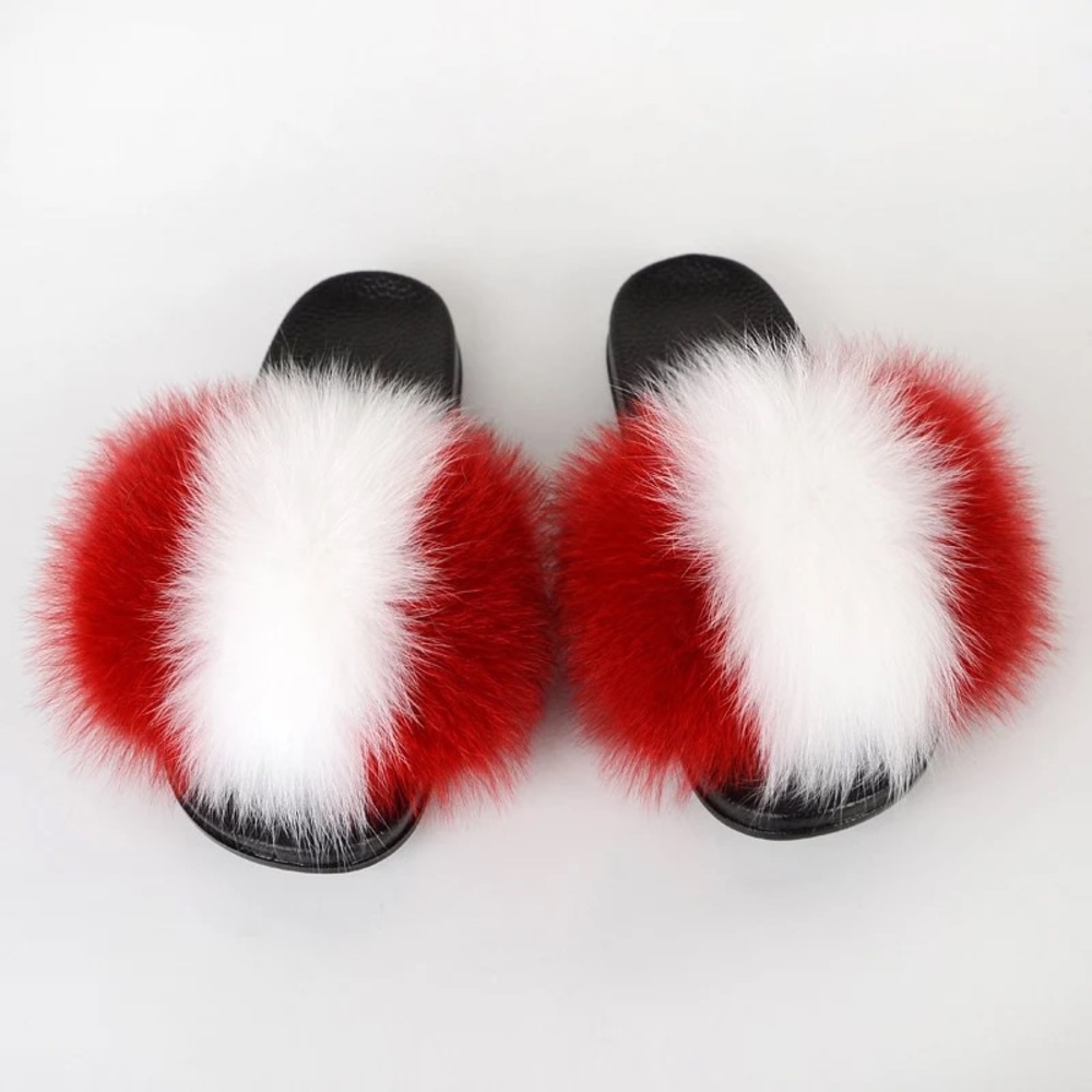 Icecream fox fur slides